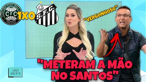 Neto Soltou O Verbo Ao Vivo Contra P Nalti N O Marcado Ao Santos