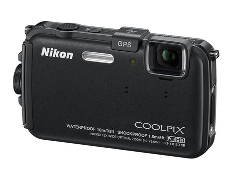 Nikon Coolpix Aw Mp Cmos Waterproof Digital Camera With Gps And