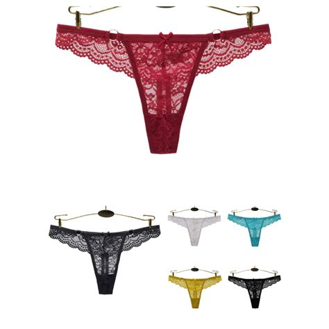 Jual Gs Fs Celana G String Thong Lace Transparant Shopee