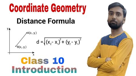 Coordinate Geometry Class 10 Distance Formula Class 10 Maths Chapter 7 Full Concept Youtube