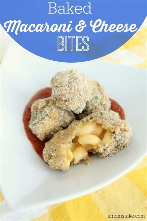 Baked Macaroni & Cheese Bites - A Mom's Take