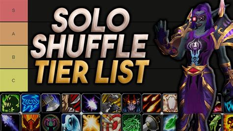 DRAGONFLIGHT PVP SOLO SHUFFLE TIER LIST Rank 1 Mage WoW Dragonflight