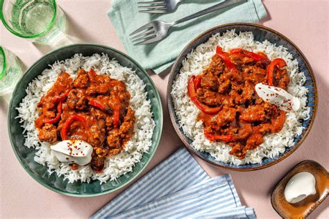 Beef Rogan Josh Style Curry Recipe HelloFresh