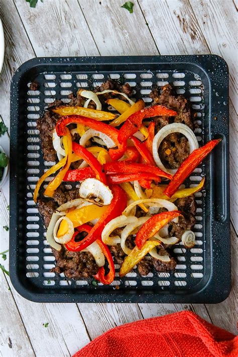 Air Fryer Steak Fajitas The Recipe Pot