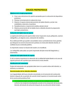 Complicaciones EN Cirugia ORAL GUIA Cuál fue el primer acto