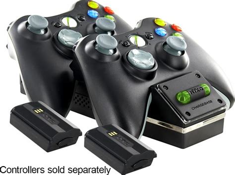 Nyko Charge Base 360 Dual-Port Controller Charging System for Xbox 360 ...