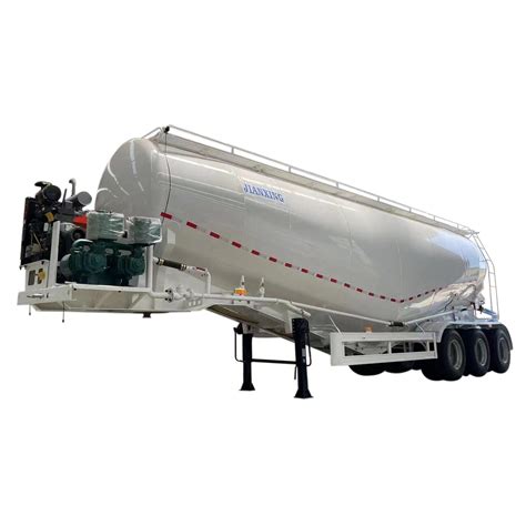 Axle Tons Dry Bulk Cement Carrier Powder Tank Truck Semi Trailer