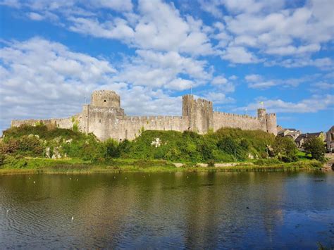 Pembroke Castle - Well-preserved imposing Pembrokeshire Castle