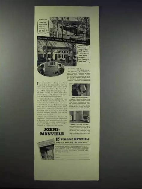 Johns Manville Cedargrain Asbestos Siding Shingles Original 1952