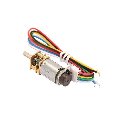 N20 6v 200 Rpm Micro Metal Gear Box Dc Motor With Encoder Witblox