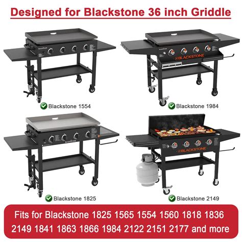 Glowye Griddle Hinged Lid For Blackstone Inch Griddle Heavy Duty