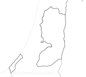 Palestine Map Outline Palestine Maps By Freeworldmaps Net Israel Images