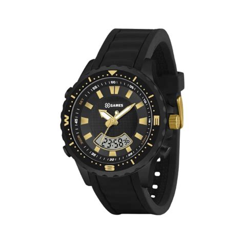 Relógio X Games Masculino Black Anadigi XMNPA010 P1PX Moment nos