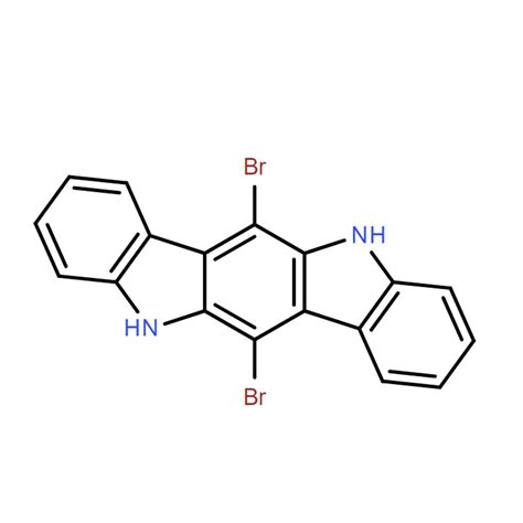 CAS 721945 34 2 Indolo 3 2 B Carbazole 6 12 Dibromo 5 11 Dihydro