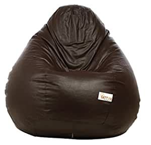 Sattva Classic Bean Bag Cover Without Beans XXXL Size Brown Amazon