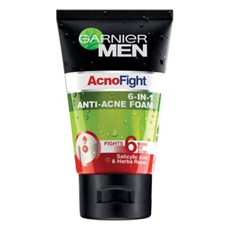 Garnier Men Acno Fight In Anti Acne Foam Ml Karton Isi