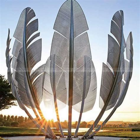 Feather Art Sculpture