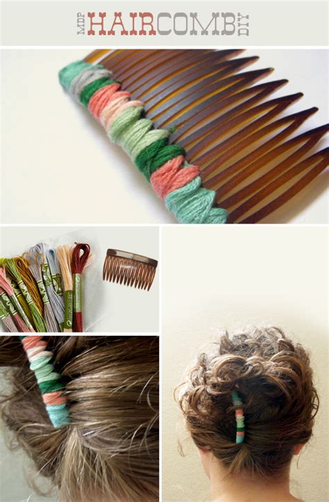 diy hair comb