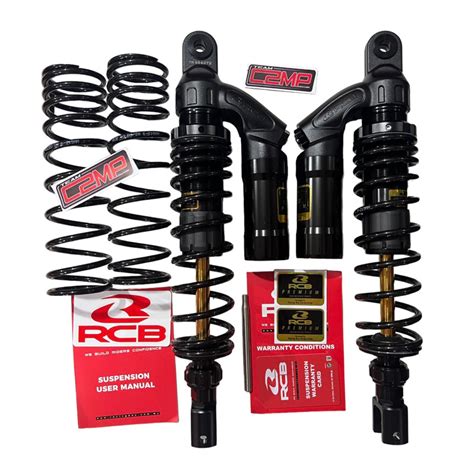 Rcb Dual Shock Absorber Honda Sh I Vd Series Mm Premium Black Gold