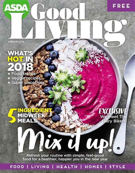 Asda Good Living Magazine January 2018 By Asda Issuu