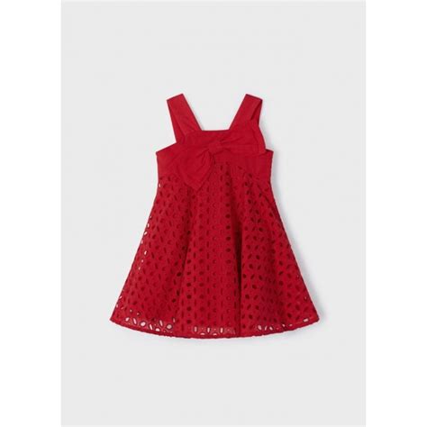 Mayoral Girls Red Summer Dress