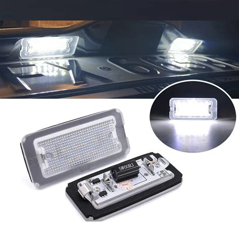 LAMPADE LED LUCI TARGA Per FIAT 500 Specifico Serie TOP CANBUS