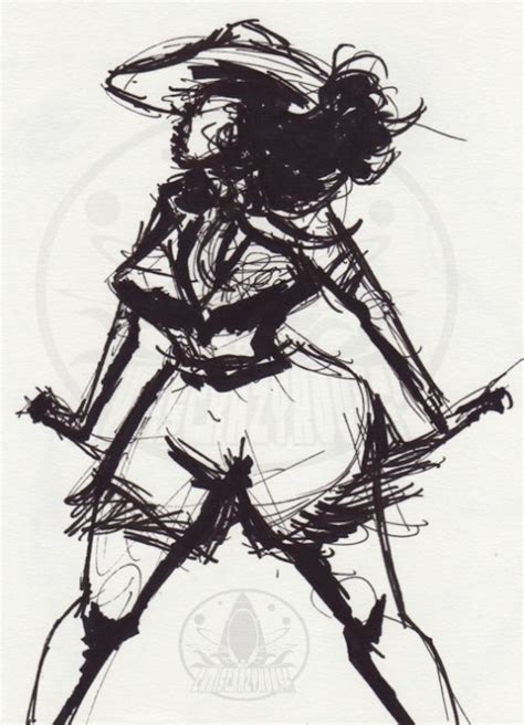 Thumbs Pro Chriscrazyhouse Cowgirl Sketches From Dr Sketchys Anti