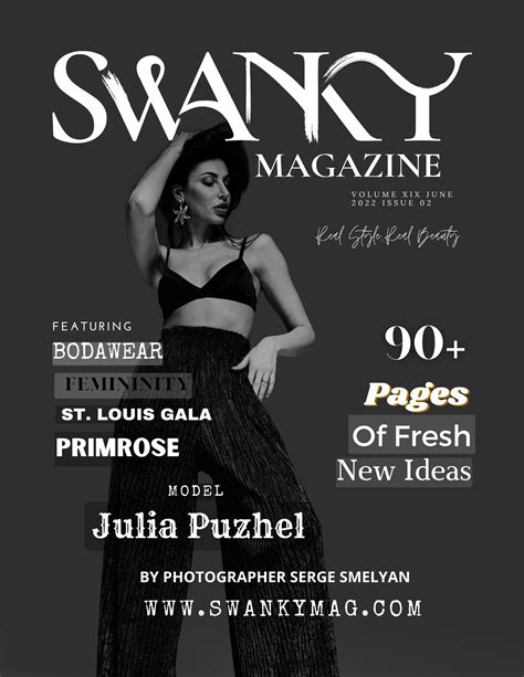 Swanky Magazine August 2022 Vol Xxi Issue 1 Print Issue — Swanky Magazine