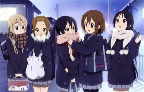 K-On! characters wallpaper, anime, winter, K-ON!, Kotobuki Tsumugi HD ...