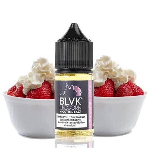 Blvk Unicorn Nicsalt 30ml Strawberry Cream 081