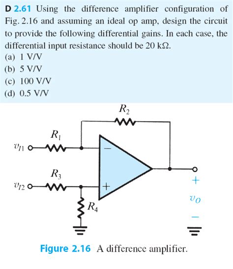 Questions On Differential Amplifier