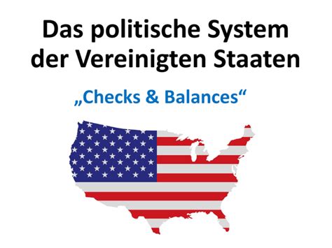 Das Politische System Der Vereinigten Staaten