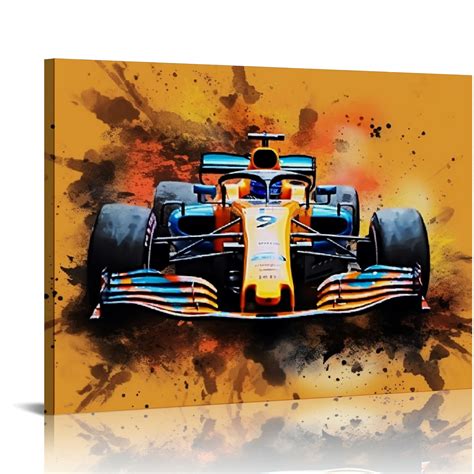 Nawypu poster Formular One Poster F1 Walls Canvas Car Posters Wall Art ...