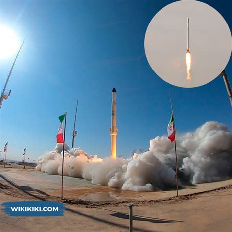 Iran Launches Noor 3 Military Satellite Into Space By