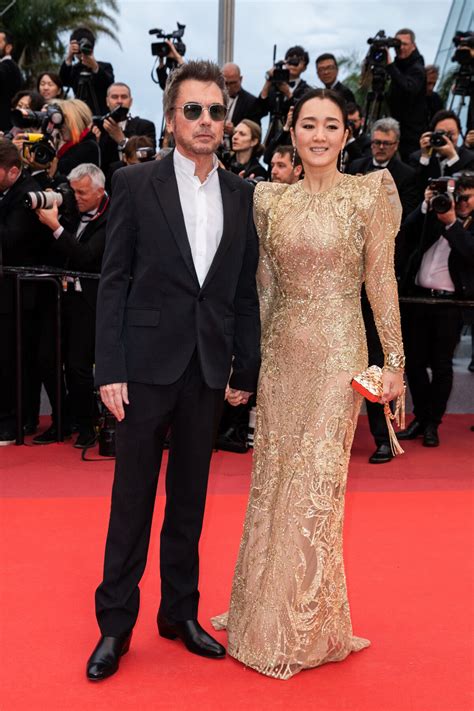 Photo Jean Michel Jarre Et Sa Compagne Gong Li Robe Elie Saab