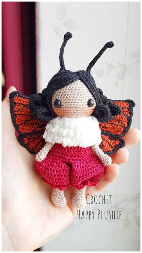 Amigurumi Ellie The Butterfly Free Pattern 1 Amigurumi