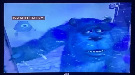 Monsters Inc 2002 Dvd Thx🎇sulley No 👿🚪mike Its Too Late 👿🐓📀📺tv Vizio📺blafk Divafind🎇 Youtube