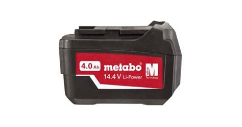 Акумулаторна батерия Metabo Li Power 14 4 V 4 0 Ah