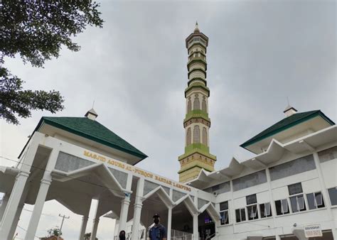 Masjid Al Furqan Bandar Lampung Tempat Ibadah Bersejarah JPNN Lampung