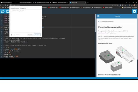 Question Getting Started Documentation For Robot Inventor Issue