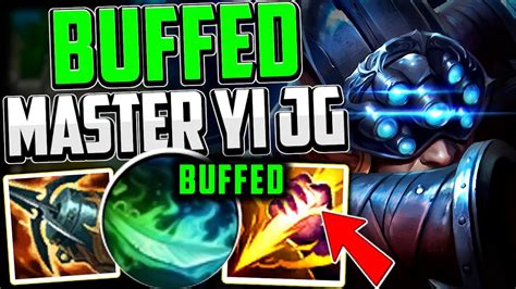 RIOT BUFFED MASTER YI Best Build Runes Master Yi Guide Season 13