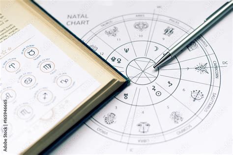 Horoskop Geburtshoroskop Zodiac Wheel Natal Chart Astrologie