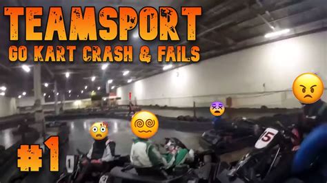 Teamsport Go Kart Crash Fails Compilation Youtube