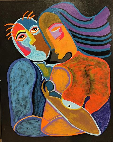 Mother Love Painting By Steve Boquiron Fine Art America