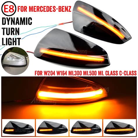 Led Dynamic Turn Signal Light Side Mirror Indicator Blinker For