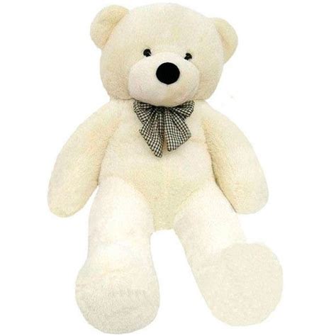 Urso Branco Creme Grande Gigante 1 40 Metros 140cm Vai Cheio Elo7