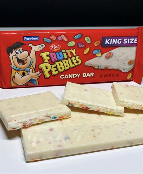 Review Frankford Fruity Pebbles Candy Bar Junk Banter