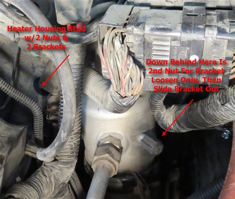 Ford F Heater Core And Evaporator Core Replacement Additional