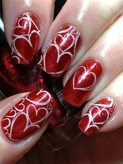 Pin By Mckell Clark On Valentines Valentines Nail Art Designs Nail