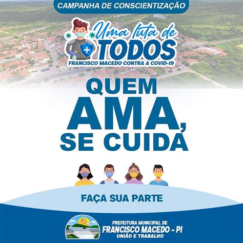 Francisco Macedo Prefeitura Lança Campanha De Conscientização Sobre